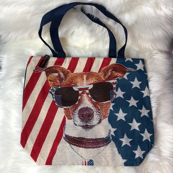 Bijorca Handbags - 4th of July American Doggy Tote - Only 1 left!